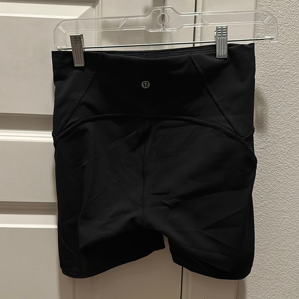 Lululemon Train Times Biker Shorts Black